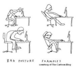 posture cartoon